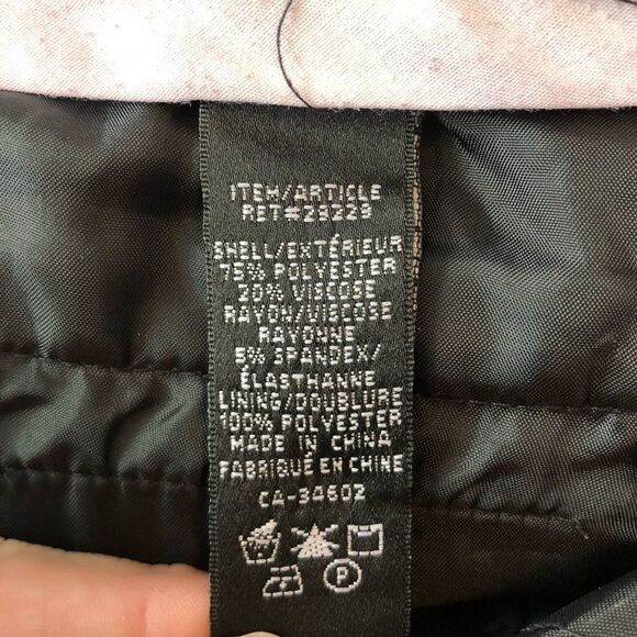 𝅺mario Serrani Italy Black Dress pants size 8 - Picture 6 of 6